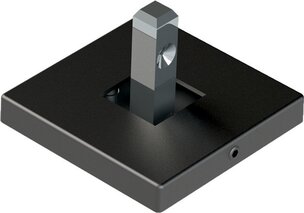 Wand-/ Bodenbefestigung HETTICH Cadro 55/55 mm