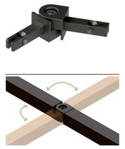 Flexibler Knoten HETTICH Cadro 180 °