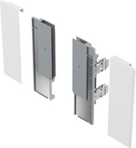 Verbinder für gestaltbare Innenfront HETTICH AvanTech YOU Illumination, Systemhöhe 187