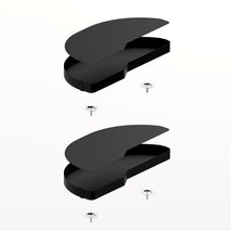 Halbkreis-Schwenktablar-Set HETTICH Salso