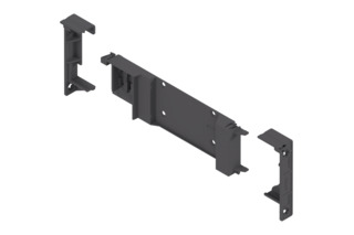 Aufnahme für Trägerprofil BLUM SERVO-DRIVE horizontal