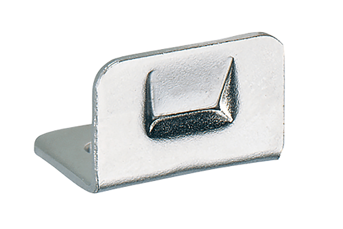 Anschlagwinkel vernickelt Grösse 17/13,5