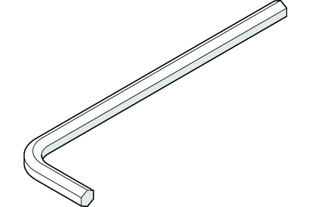 HAWA 10785 Winkel-Stiftschlüssel 3mm