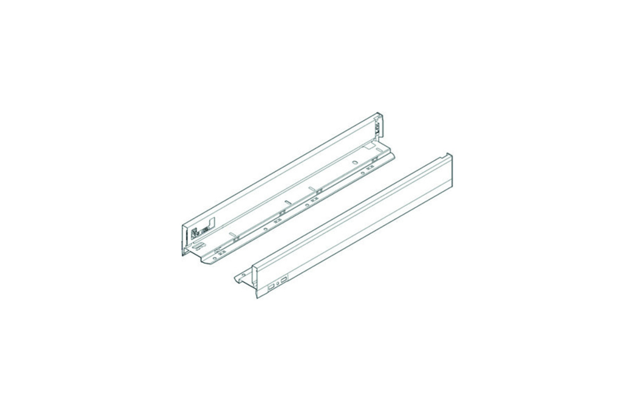 Zargen BLUM LEGRABOX pure M / IP