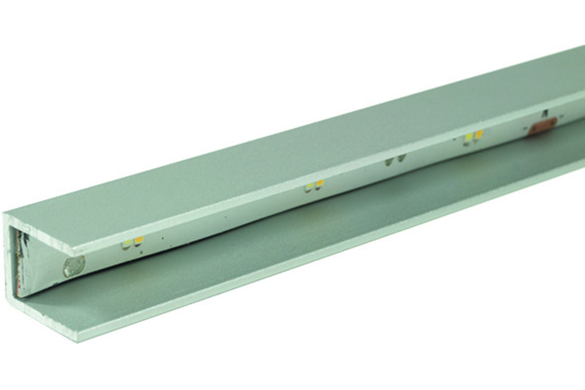 LED Anbau-Glaskantenprofile L&S