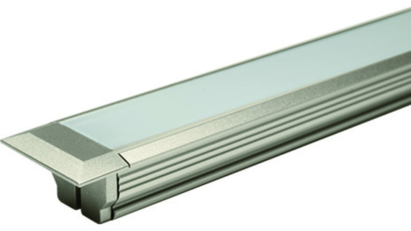 LED Einbauleuchten L&S Emotion Manila IV, auf Mass konfektioniert inkl. Endkappen, Zuleitung links 24 V