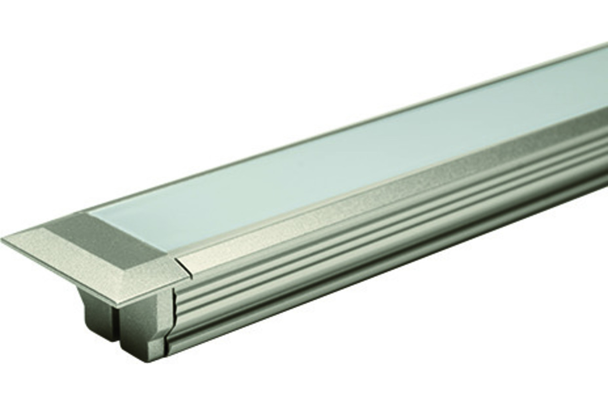 LED Einbauleuchten L&S Emotion Manila IV, auf Mass konfektioniert inkl. Endkappen, Zuleitung links 24 V