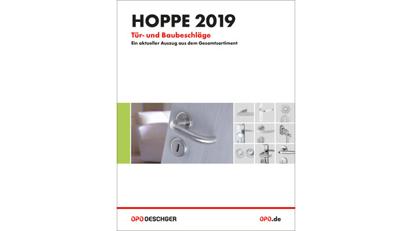 HOPPE 2019 Tür- und Baubeschläge