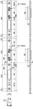 U-Schliessblech-Set MSL VariFlex BV-24421