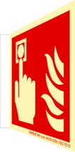 Langnachleuchtende Brandschutzschilder