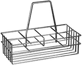 Flaschentragkorb 8-teilig verchromt für BLUM