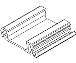 Mittelgriffleiste RAUVOLET E 23