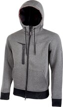 Sweatjacke U-POWER Tasty Performance grey meteorite