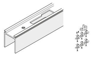 Aufnahmeprofil für Laufschiene HAWA-Junior 120