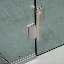 Hydraulikscharnier Biloba EVO Glas/Glas