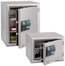 Feuerschutztresor mit Fingerscan Diplomat MTD BURG-WÄCHTER