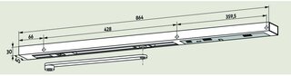 Gleitschiene mit Hebel DORMA G-EMR Contur Design