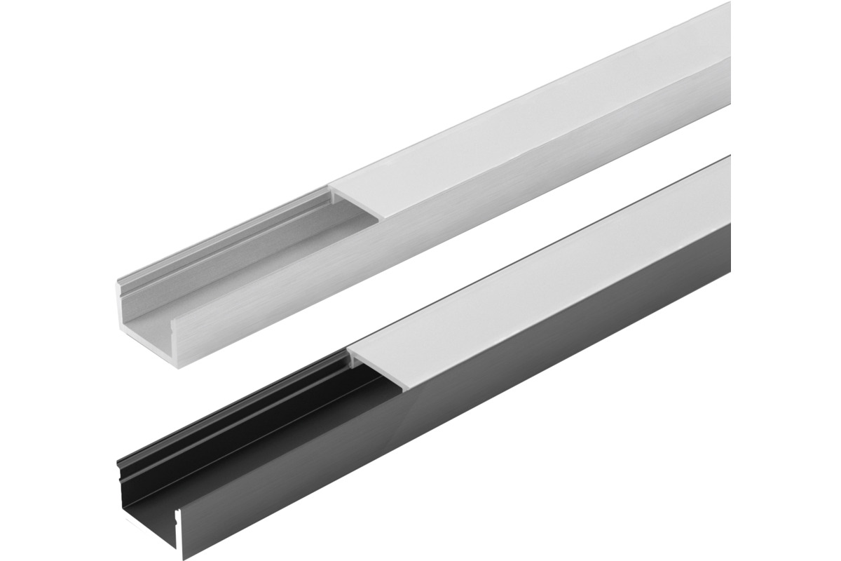 LED Ein-/Anbauprofile HALEMEIER ChannelLine D2 mit Lichtblende