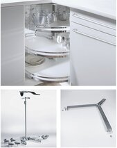 Falttür Eckschrankdrehbeschlag HETTICH Revo 90 °