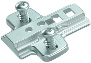 Adapterplatte für Paralleladapter, mit Euroschrauben HETTICH
