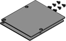 Endkappe für horizontale Verwendung von Distanzprofilen VITRIS PORTAVANT G 120