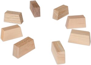 Holz-Endstücke zu Gratleisten HAAS