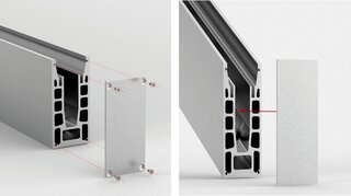 Endkappe zu Glasgeländer-Profilen PAULI+SOHN cp-1444