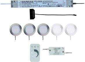 Komplettset LED Einbauleuchten L&S Chip 58 12 V
