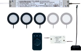 Komplettset LED Einbauleuchte L&S Chip 58 12 V Emotion