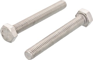Sechskantschrauben A2 OK-LINE mit Gewinde bis Kopf DIN 933