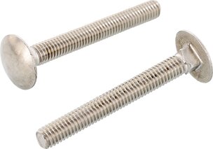 Flachrundschrauben A2 OK-LINE mit Vierkantansatz DIN 603