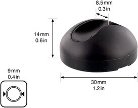Möbelbeinschoner WAGNER QuickClick für Möbel- und Tischfüsse Hairpin