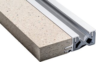 Verschlussprofil HEBGO 973 zu Thermoschwelle 173