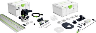 Handoberfräse FESTOOL OF 1010 REBQ-FS-Set mit Lichtmodul