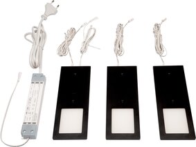 LED Anbaulenuchteset L&S Planar L 24 V