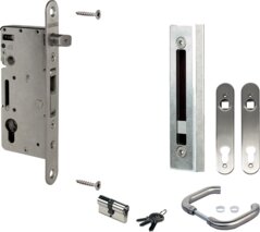 Einsteckschloss-Set LOCINOX H-WOOD-Set