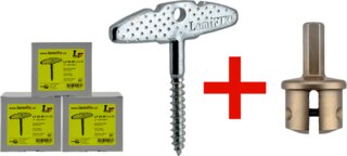 Verbindungssystem Set LAMIFIX mit Eindrehwerkzeug