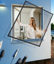 Insektenschutz Einhänge Rahmen WINDHAGER für Fenster Massanfertigungen