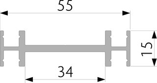 Montageschiene OPK Spaceship Pocket