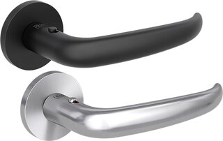 Türdrückerpaar GRIFFWERK Vaya 194 ALDA Fast2fix smart2lock