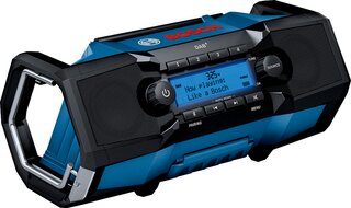 Akku-Baustellenradio BOSCH Click+Go GPB 18V-2 SC / DAB+