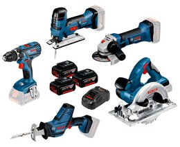 Akku-5-tool KIT BOSCH 18 V