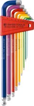 Winkel-Stiftschlüsselset PB SWISS TOOLS 212 L H-10 RB