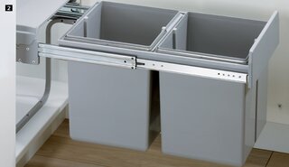 Kehrichtsystem HETTICH Bin.it DUO ll
