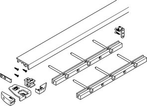 Bodenprofil HAWA Folding Concepta