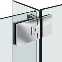 Duschpendeltürbänder / Winkelverbinder PAULI+SOHN FLAMEA+