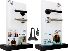 Tischmuster und Bohrschablone GRIFFWERK Caro smart2lock