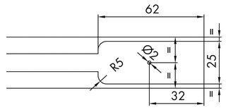 Abdeckkappe für Montageöffnung
