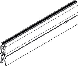 Trag-/Glashalteprofil HAWA mit Ausfräsung