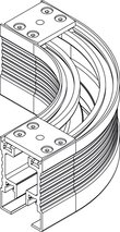 Laufschiene-Doppelbogen, für Richtungsänderung